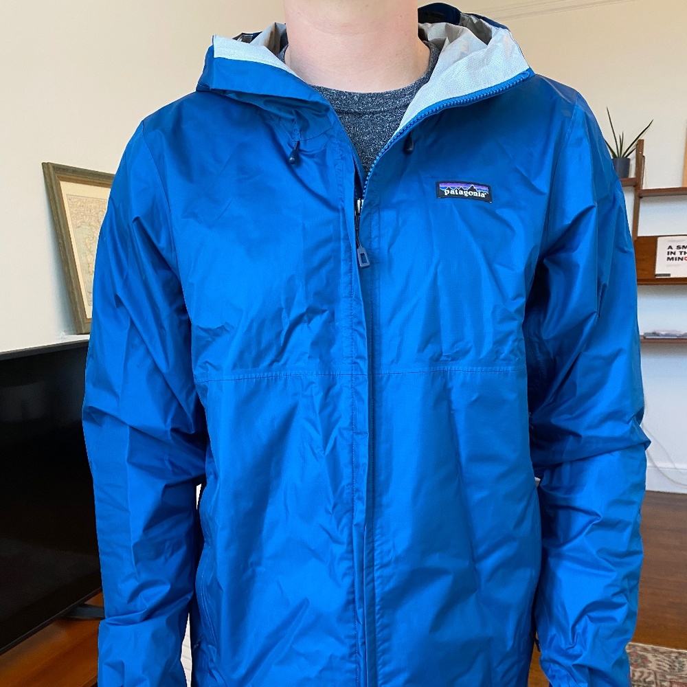 Patagonia rain jacket - Andes Blue
